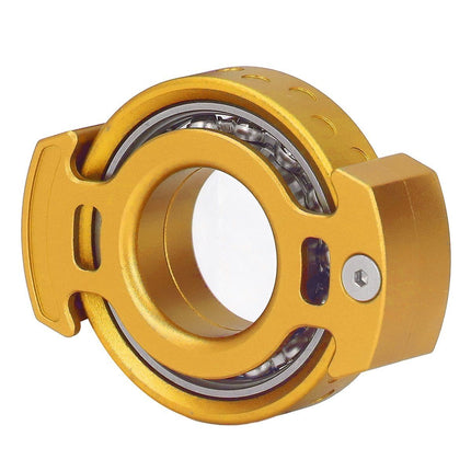 Fingertip Gyroscope Reduce Anxiety Free Rotating Decompression Toy Orange