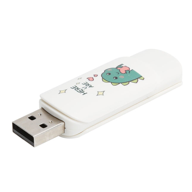 U Disk Slide Cover Type Cartoon Pattern Portable USB Flash Drive Memory – product detail