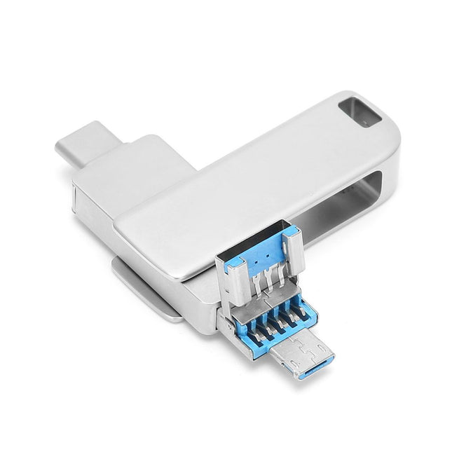 Yvonne U Disk OTG 3 Port Flash Drive USB3.0 High Writing and Reading Speed V1301-98731056