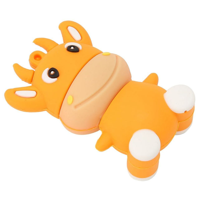 U Disk 3D Cartoon Calf Model Orange USB Storage for Windows – product detail