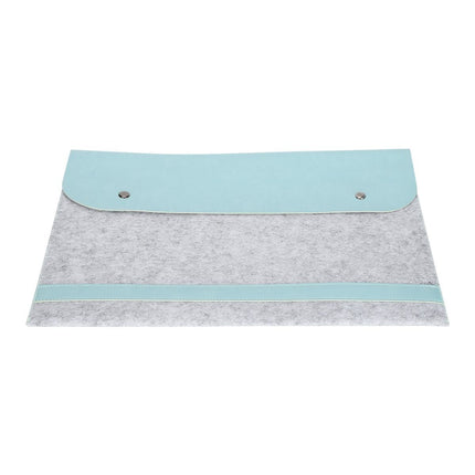 Laptop Sleeve Flip Type Protective Double Layer Felt Microfiber Computer