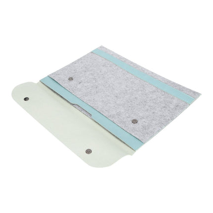 Laptop Sleeve Flip Type Protective Double Layer Felt Microfiber Computer