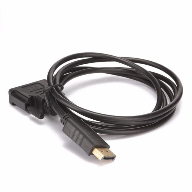 1.8M DP Male to DVI Male Adapter 1080P DP to DVI Adapter Support DP 1.1a V1301-98940323
