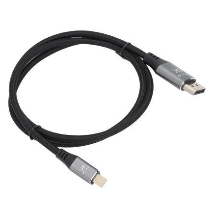 B0305‑1 Mini DP to DP Adapter 1.4 Version 8K High Definition 3.3ft Le
