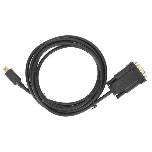 A0105 USB 3.1 TypeC to VGA Male Adapter Adapter 1.8M Cord Computer Accessor V1301-98940334