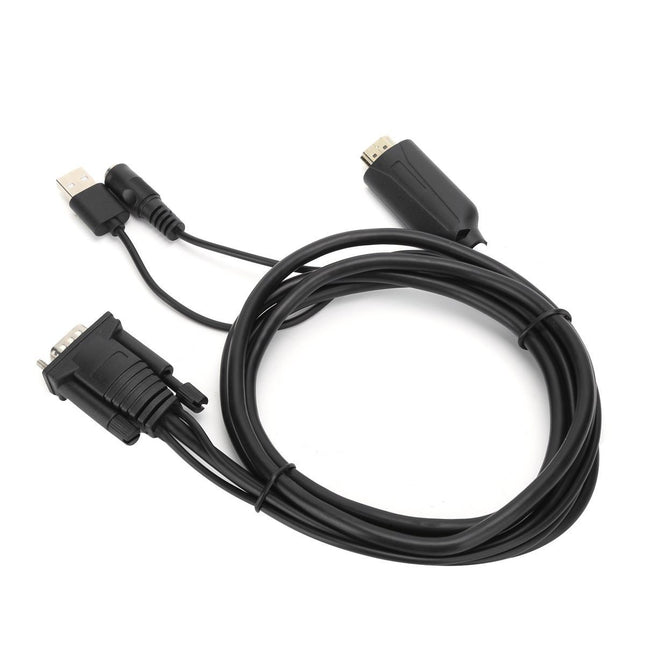 HDMI to VGA Adapter Adapter Digital to Analog Transformer with 1.8m USB V1301-98940339