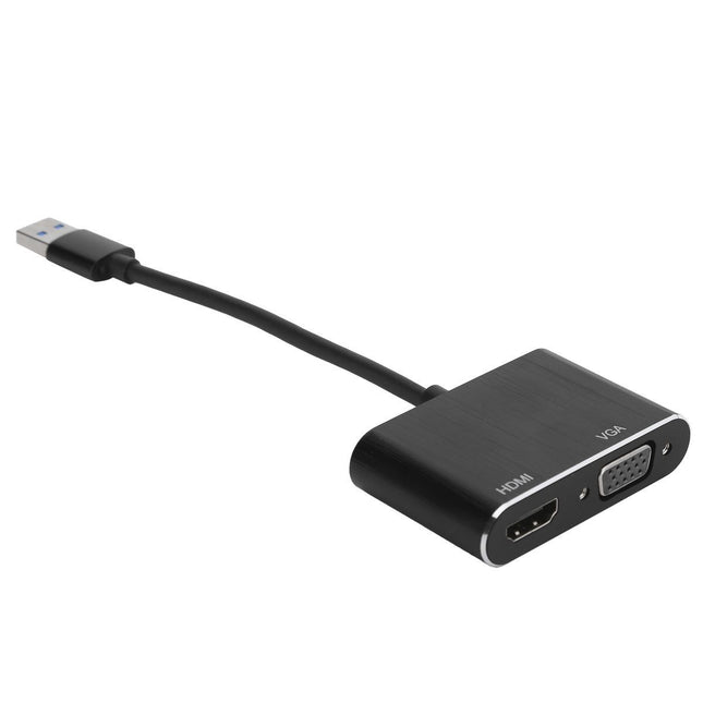 USB3.0 to VGA/HDMI Adapter Power Adapter Display Expansion Dock Computer Ac – product detail