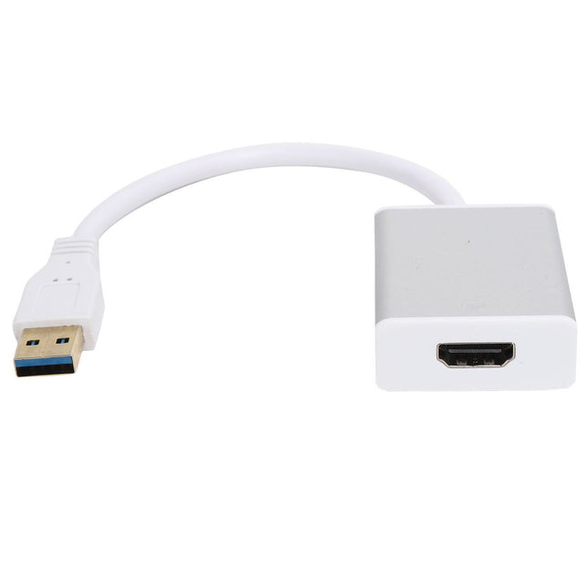 USB to HDMI Adapter with Drive Extend Display DeviceSilver Gray V1301-98940342