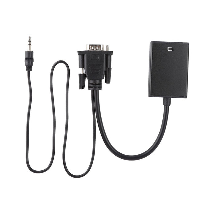 VGA to HDMI Adapter With Audio For Projector PC HDTV 1080P V1301-98940358