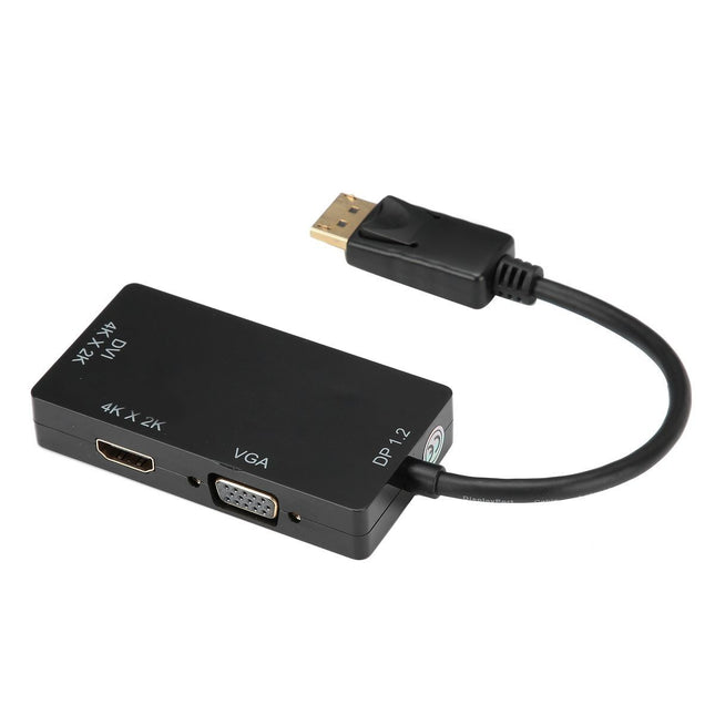 3-in-1 Adapter DP to HDMI/VGA/DVI Multifunction High Definition Adapter – product detail