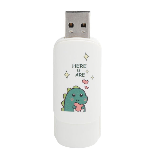 U Disk Slide Cover Type Cartoon Pattern Portable USB Flash Drive Memory – product detail