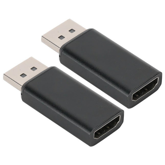 2Pcs DP Male to HDMI Female Adapter Adapter Transformer for 1080P HDTV PC V1301-98946115