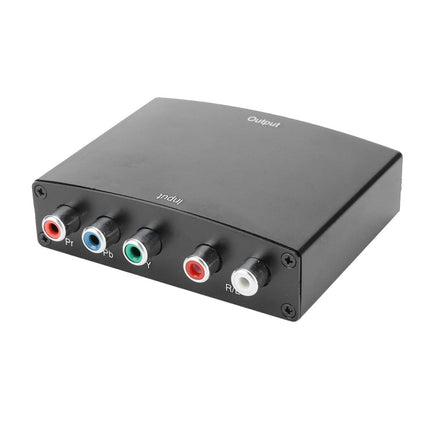 YPbPr to HDMI Adapter L/R Audio RGB Adapter ABS Transformer 100?240VEU Plug