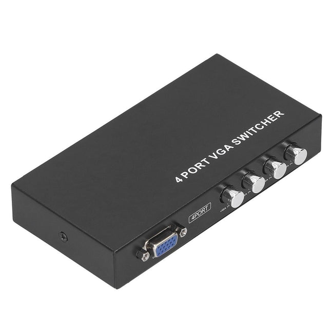 4 Port VGA Switcher SVGA Monitor Sharing Switch Box 4 in 1 out for LCD PC T – product detail