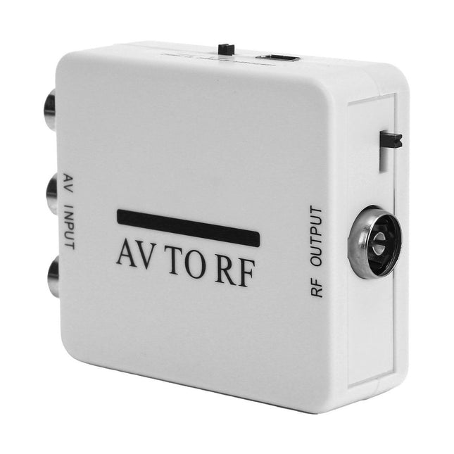 Video Adapter Mini Audio Adapter TV Amplifier RCA AV CVSB to RF 67.25MHz 61 V1301-98946129