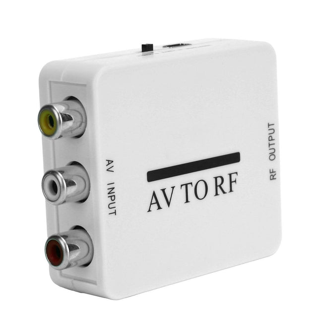 Video Adapter Mini Audio Adapter TV Amplifier RCA AV CVSB to RF 67.25MHz 61 – product detail