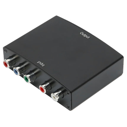 YPBPR to HDMI Adapter Video Audio 1080P Computer Accessory 100-240VAU Plug