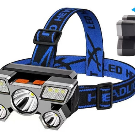 Headlamp Flashlight USB Rechargeable LED Head Light with 4 Modes for Camping Fishing and Outdoor Activities