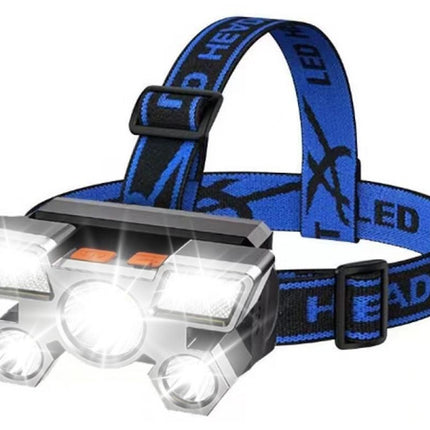 Headlamp Flashlight USB Rechargeable LED Head Light with 4 Modes for Camping Fishing and Outdoor Activities