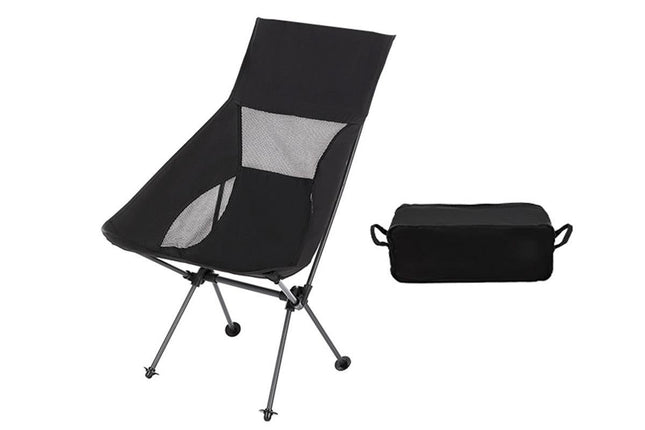 Portable Compact Camping Chair for Outdoor Camp Travel Picnic Lightweight Folding High Back Camping Chair – product detail