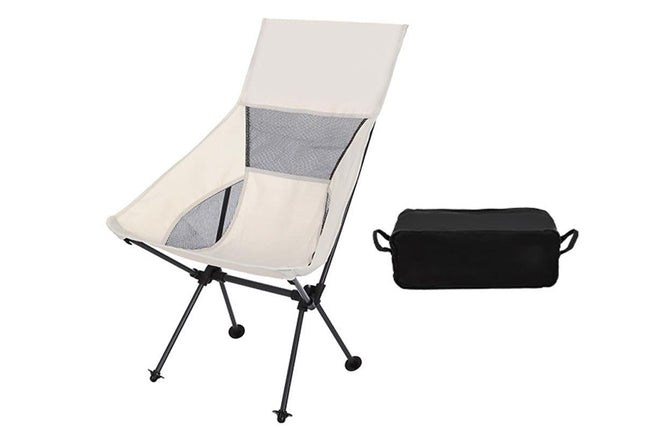 Portable Compact Camping Chair for Outdoor Camp Travel Picnic Lightweight Folding High Back Camping Chair – product detail