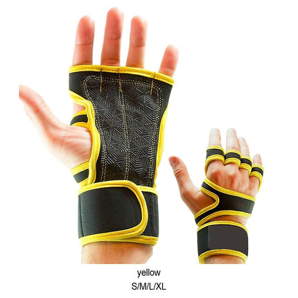 1 Pair Durable Weight Lifting Gloves For Intense Gym Sessions Gym Gloves Fitness Comfortable - Red S