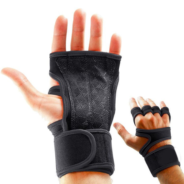 1 Pair Durable Weight Lifting Gloves For Intense Gym Sessions Gym Gloves Fitness Comfortable