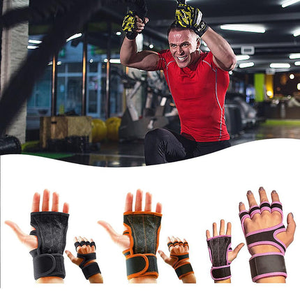 1 Pair Durable Weight Lifting Gloves For Intense Gym Sessions Gym Gloves Fitness Comfortable - Blue L