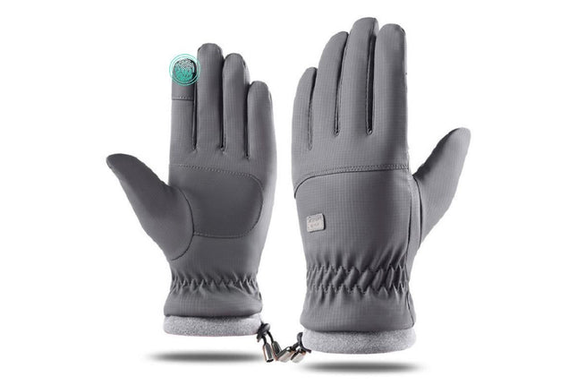 Winter Water Repellent Ski Snow Warm Gloves with Touchscreen Fingers