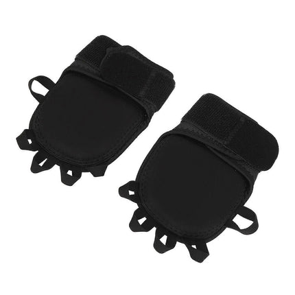 Ventilated Gym Gloves with Wrist Support for Men & Women, Anti-Slip Weightlifting Workout Gloves with Palm Protection