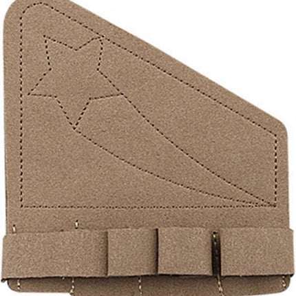Leather Gym Gloves for Weightlifting with Nonslip Ergonomic Grip and Four Finger Protection Brown Right