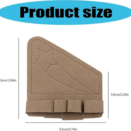 Leather Gym Gloves for Weightlifting with Nonslip Ergonomic Grip and Four Finger Protection Brown Right