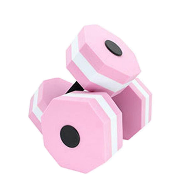 Aquatic Dumbells 1 Pair Water Aerobic Exercise Foam-Dumbbell Pool Resistance Water Aqua Fitness-Barbells