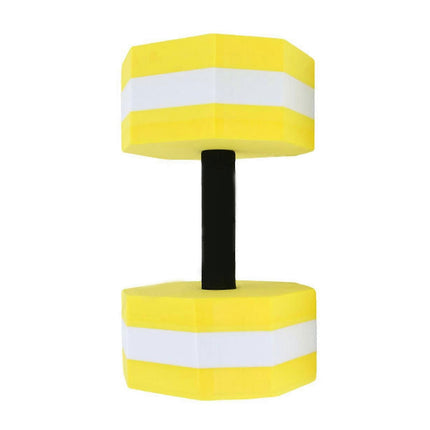 Aquatic Dumbells,1 Pair Water Aerobic Exercise Foam-Dumbbell Pool Resistance,Water Aqua Fitness-Barbells Hand Bar Gift Pink