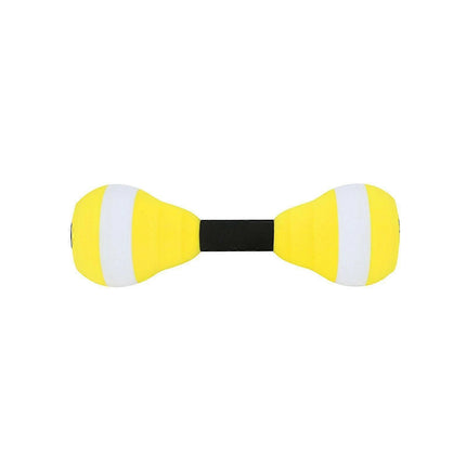 2PCS EVA Water Dumbbells Aquatic Exercise Foam Barbells for Water Aerobics Pool Resistance Fitness Training - Pink
