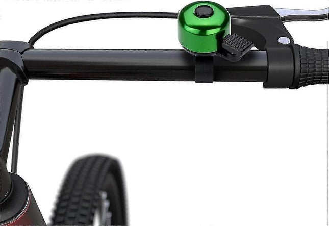 Mini Bicycle Bell Loud Clear Ring Bike Handlebar Bell for Road Mountain MTB City Bike Accessories(Green) – product detail