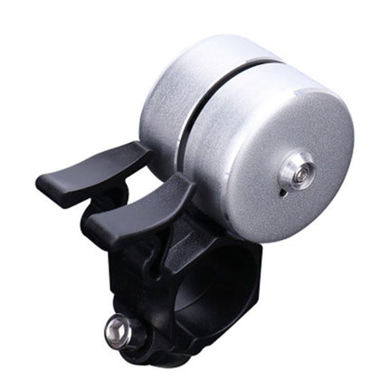 Bike Bell Loud 90dB Bicycle Handlebar Bell Aluminum Alloy Horn for Road MTB City E-Bike Cycling Accessories - Silver