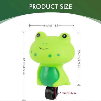 Bike Bell Cute Cartoon Bike Bell Bicycle Bell Bike Horn Animal Design Bike Handlebar Bell with Loud Crisp Clear Sound for Bike Accessories Decoration
