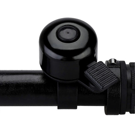 2PCS Bike Bell Bicycle Bell with Loud Crisp Clear Sound, Road and Mountain Bike Bell (Black)