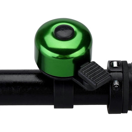 2PCS Bike Bell Bicycle Bell with Loud Crisp Clear Sound, Road and Mountain Bike Bell (Green)