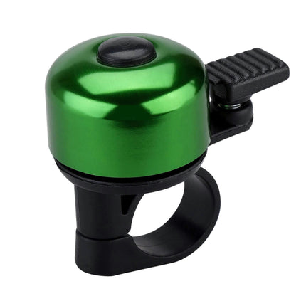 2PCS Bike Bell Bicycle Bell with Loud Crisp Clear Sound, Road and Mountain Bike Bell (Green)