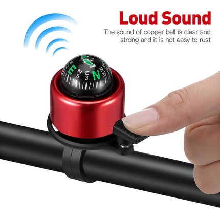 Mountain Bike Bell Compass Warning Bell for Bike Accessories