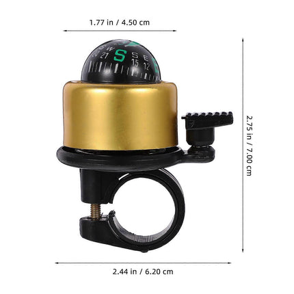 Mountain Bike Bell Durable Compass Warning Bells for Bikes