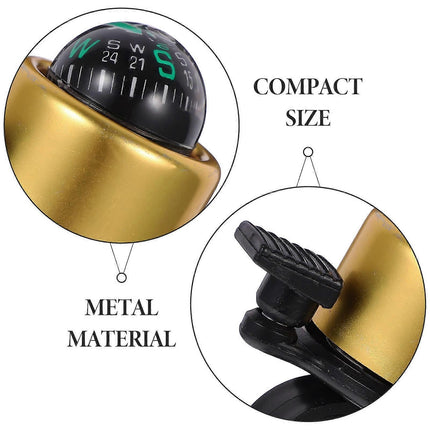 Mountain Bike Bell Durable Compass Warning Bells for Bikes