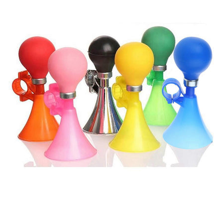 Bike Air Horn Loud Bicycle Handlebar Horn Rubber Bulb Bell for Road MTB City Bike Cycling Accessories Yellow