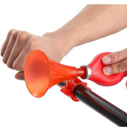 Bike Air Horn Loud Bicycle Handlebar Horn Rubber Bulb Bell for Road MTB City Bike Cycling Accessories Yellow