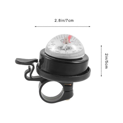 Compass Bike Bell Portable Bicycles Bell Road Cycling Bell Practical Bell Bike Horn