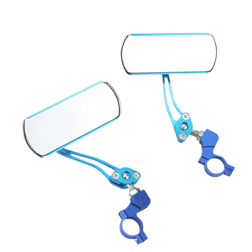 2PCS 360 Degree Adjustable Bicycle Rear View Mirrors Foldable Handlebar Mirrors for MTB Road Bike E-Bike
