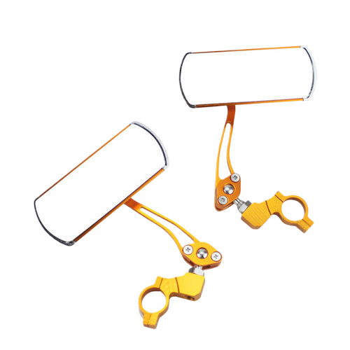 2PCS 360 Degree Adjustable Bicycle Rear View Mirrors Foldable Handlebar Mirrors for MTB Road Bike E-Bike