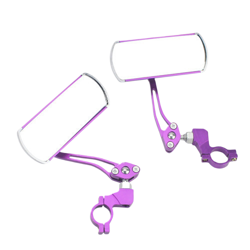 2PCS 360 Degree Adjustable Bicycle Rear View Mirrors Foldable Handlebar Mirrors for MTB Road Bike E-Bike